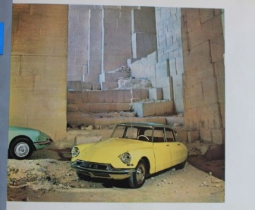 Citroen DS Modelprogram 1960 Carbrochure (7259)