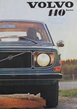 Volvo 140 Modelprogram 1970 Carbrochure (7264)