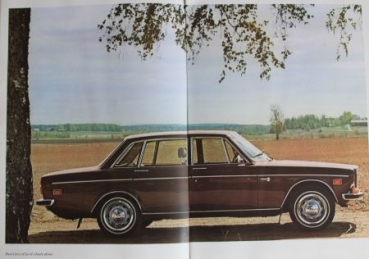 Volvo 164 Modelprogram 1970 Carbrochure (7292)