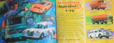 Matchbox "Collectors Catalog USA" 1971 Toybrochure (1116)