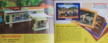 Matchbox "Collectors Catalog USA" 1969 Spielzeugprospekt (1105)