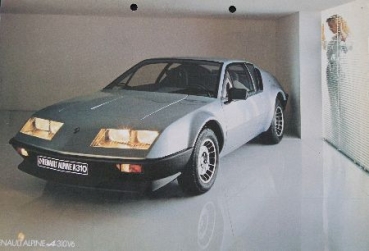 Renault Alpine A 310 Modelprogram 1980 Carbrochure (7283)