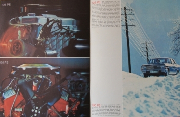 Opel Kapitaen Admiral Modelprogram 1966 Carbrochure (7985)