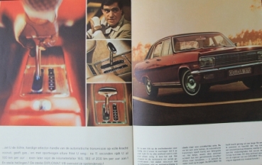 Preview: Opel Diplomat V8 Modellprogramm 1967 Automobilprospekt (7992)