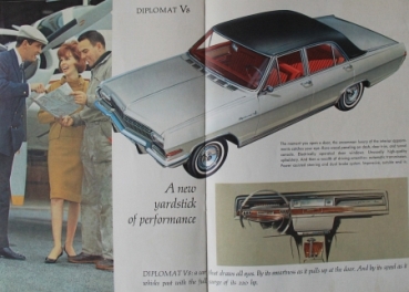 Opel Kapitaen Admiral Modelprogram 1964 "The three big discoveries" Carbrochure (4699)
