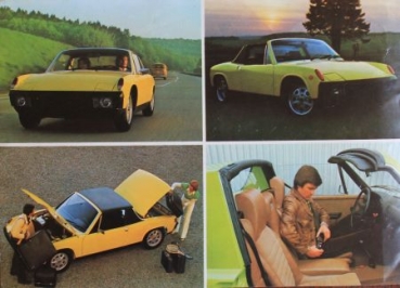 Porsche 914 Modelprogram 1974 Carbrochure (2252)