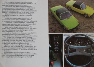 Porsche 914 Modelprogram 1974 Carbrochure (2252)