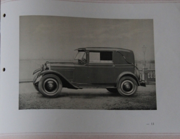 Fiat 509 Modelprogram 1929 Carbrochure (7418)