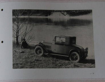 Fiat 509 Modelprogram 1929 Carbrochure (7418)