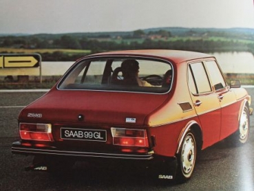 Saab Modelprogram 1976 Carbrochure (2247)