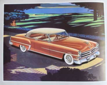 Chrysler New Yorker 1953  Modelprogram Carbrochure (2273)