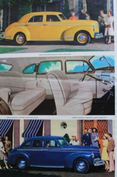 Preview: Studebaker Commander President Modellprogramm 1941 Automobilprospekt (2271)