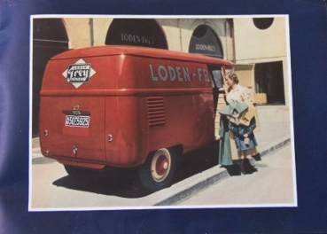 Preview: Volkswagen T1 Transporter Modelprogram 1952 "Wer faehrt Transporter" Carbrochure (7497)