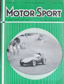"Motor Sport" Motorracing-Magazine 1958 (2130)