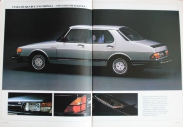 Saab 900 Modelprogram 1983 Carbrochure (2067)