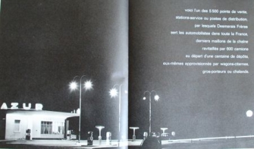 Desmarais "Un siecle d'industrie Francais du Petrol" Gasstation-History 1961 (7631)