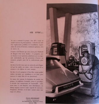 Desmarais "Un siecle d'industrie Francais du Petrol" Gasstation-History 1961 (7631)
