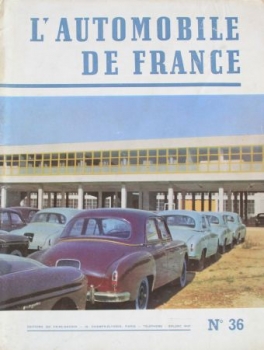 "Automobile de France" Automobil-Magazin 1951 (1851)