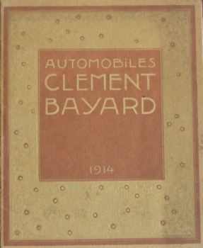 Clerment Bayard Automobiles 1914 Automobilprospekt (1858)