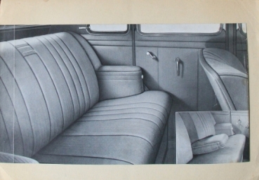 Opel Super 6 Modelprogram 1936 Carbrochure (8001)