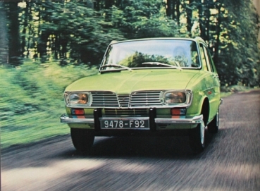 Renault 16 Modelprogram 1965 Carbrochure (8082)