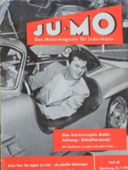 "Ju-Mo - Das Motormagazin für Jedermann" Toni Curtis Motor-Zeitschrift 1957 (7093)
