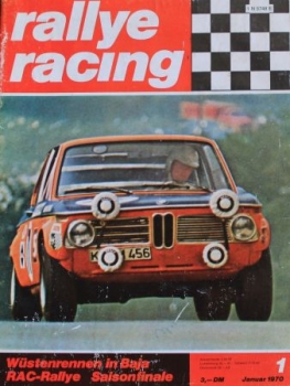 "Rallye Racing" Motorsport-Zeitschrift 1970 (7099)
