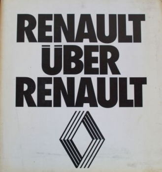 Renault Modelprogram 1979 "Renault ueber Renault" Carbrochure (1012)