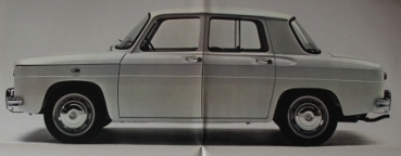 Renault 8 Modelprogram 1962 Carbrochure (4449)