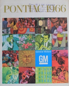 Pontiac Modelprogram 1966 Carbrochure (1019)