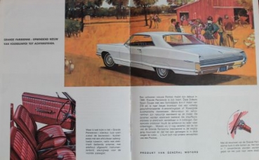 Pontiac Modelprogram 1966 Carbrochure (1019)
