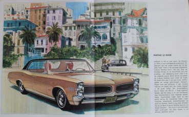 Pontiac Modelprogram 1966 Carbrochure (1019)