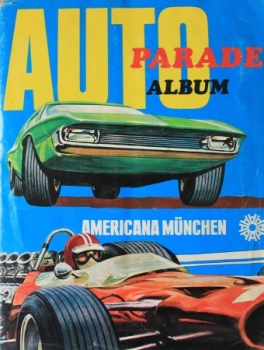 Americana "Auto Parade Album" Automobil-Sammelalbum 1974 (7641)