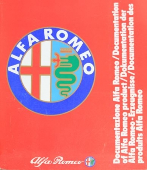 Alfa Romeo Modelprogram 1985 "Documentation" Presskit (1062)
