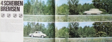 Renault Dauphine Gordini Modelprogram 1965 Carbrochure (8044)