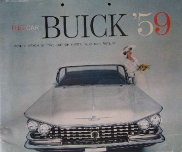 Buick Electra Modellprogramm 1959 Automobilprospekt (7704)