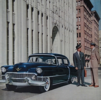 Cadillac Mailer 1954 Carbrochure (7751)