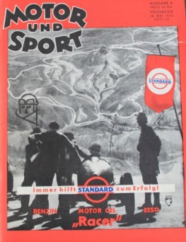 "Motor & Sport" Motor-Magazine Poessneck 1933 (2169)