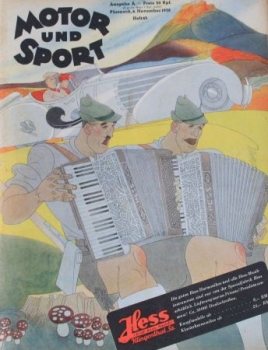 "Motor & Sport" Motor-Zeitschrift Pössneck 1938 (2156)