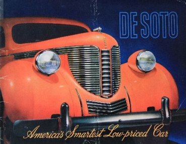 DeSoto Modellprogramm 1936 Automobilprospekt (7814)