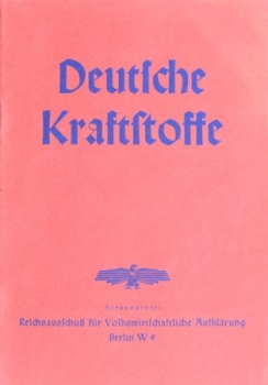 Boehmer "Deutsche Kraftstoffe" Gasolin-Technic 1938 (1782)