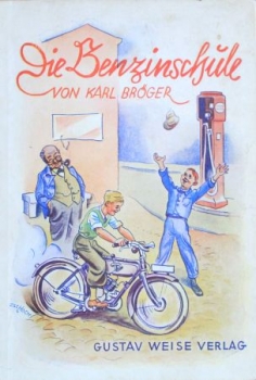Broeger "Die Benzinschule" Gasstation-Book  1936 (7926)