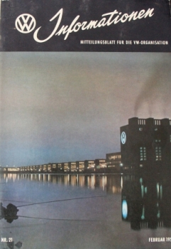 "Volkswagen Informationen" 1955 VW-Magazine (7835)