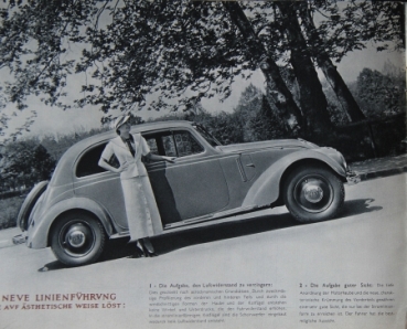 Fiat 1500 Modelprogram 1938 Carbrochure (7839)