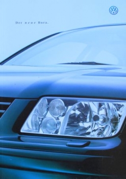 Volkswagen Bora Modelprogram 1998 Carbrochure (1615)