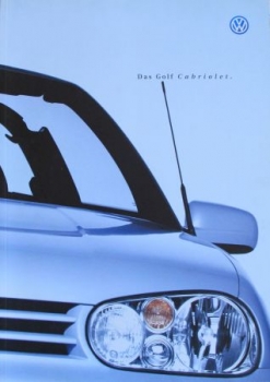 Volkswagen Rabbit Convertible Modelprogram 1998 Carbrochure (7929)