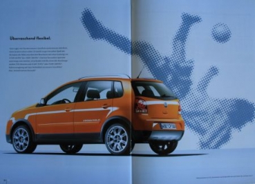 Volkswagen Polo Cross Modelprogram 2005 Carbrochure (2036)