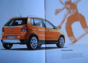 Volkswagen Polo Cross Modelprogram 2005 Carbrochure (2036)