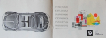 Volkswagen Beetle Modelprogram 1964 "Alles in einem Volkswagen" Carbrochure (7548)