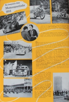 "Die Dunlop Spur" Factory-Magazine 1953 (7941)